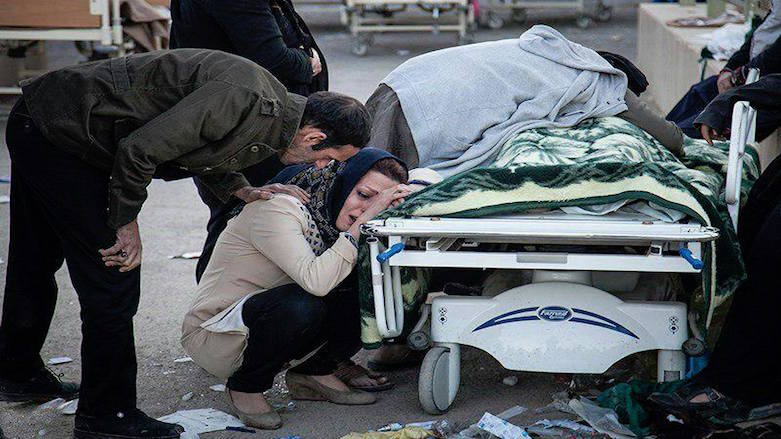 A woman crying for a lost family member. (Photo: Social Media)